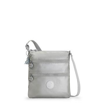 Kipling Keiko Metallic Crossbody Mini Táska Titán | HU 1333JP